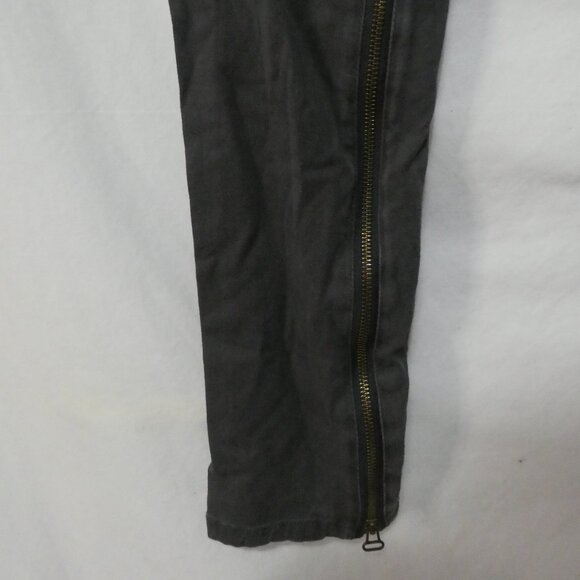 BLANK NYC | size 29 | Grey Cargo Style Slim Fit Pants | Long Zip Leg Bottoms - Picture 15 of 16